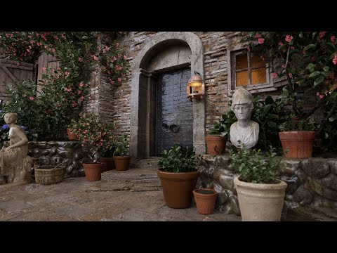 Roman Garden - Unreal Engine 5