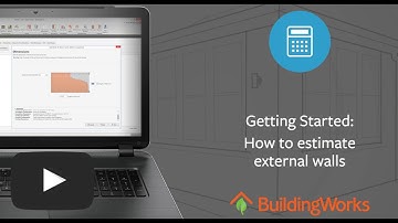 Getting Started: How to estimate external walls