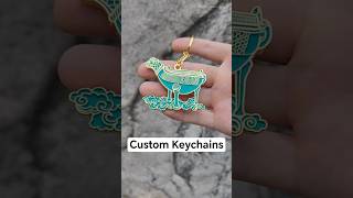 Custom Enamel Keychains | Premium Finish &amp; Custom Design #keychain #customkeychain #custompins