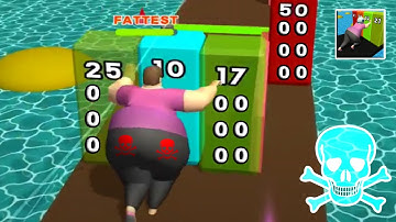 Fat Pusher - MAX All Levels - Level 1-10 | New Update Gameplay Walkthrough Part 1 [Android & iOs]