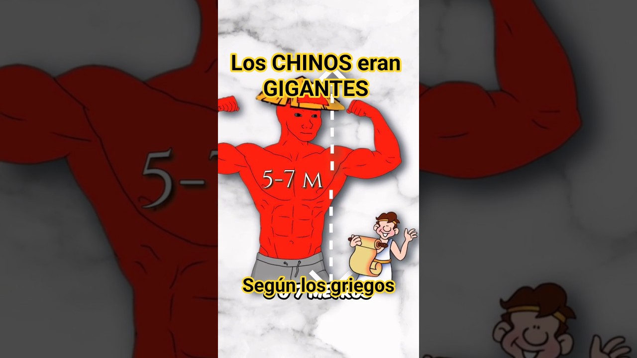 ¿CHINOS de 7 METROS? así los veían los GRIEGOS