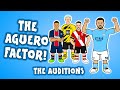 Footballers audition to become Sergio Aguero's replacement at Man City!