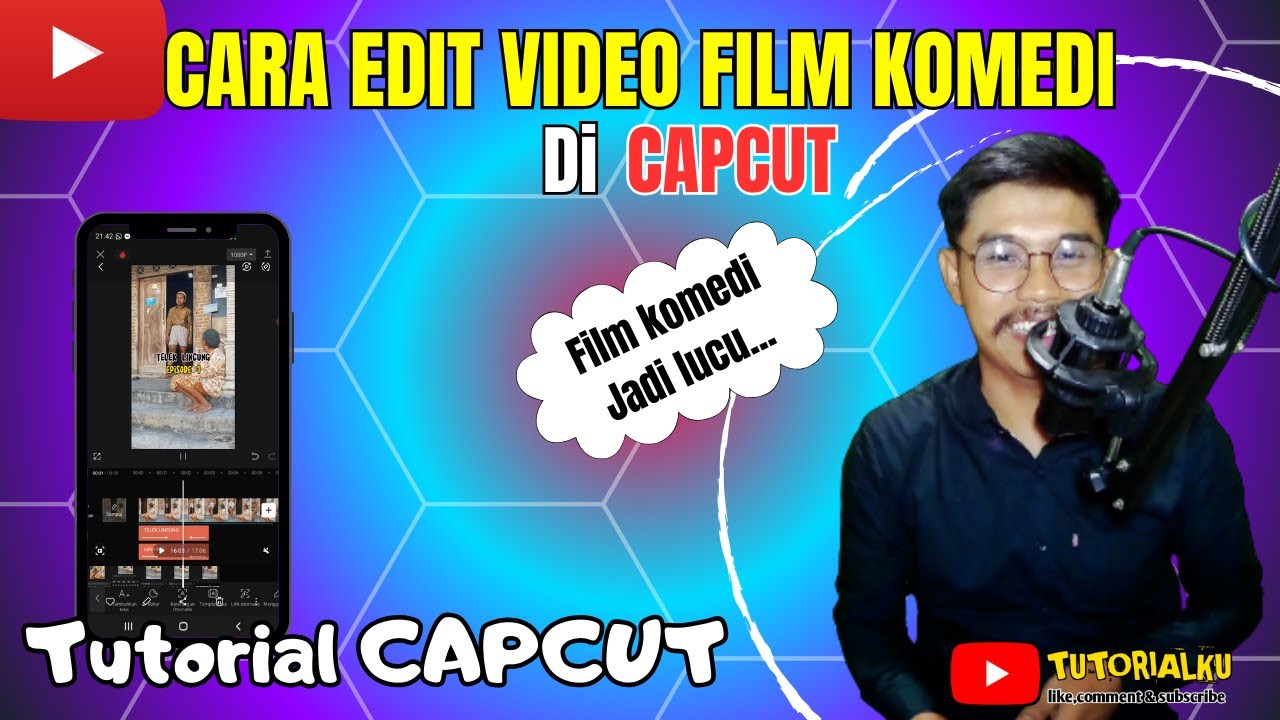 Cara Edit Video Di Capcut Video Komedi Jadi Lucu YouTube
