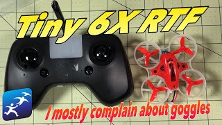 Kingkong/LDARC Tiny6X Unboxing, Review, and First Flights. Better than the Tiny6