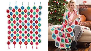 Intro: Crochet Retro Christmas Ornament Throw