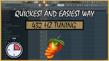 HOW TO TUNE TO 432 HZ ON FL STUDIO (QUICKEST AND EASIEST METHOD)
