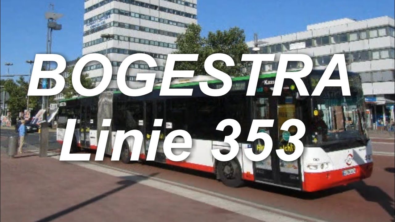 [Video] Buslinie 353 (Teilstrecke) | Bochum Hbf - Bochum-Gerthe Mitte | 2013