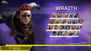 Wraith select animation