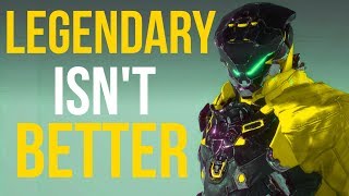 Important Anthem Tip Legendary Gear Isnt Always Better