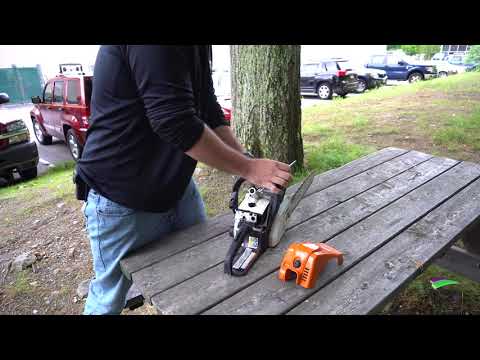 ვიდეო: როგორ გაასწორონ დატბორილი chainsaw?