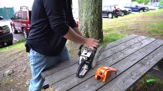 How to fix a flooded STIHL Chainsaw Engine