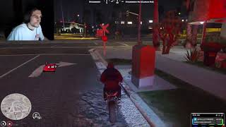 xQc BRUTALLY MURDERS Cop Croc (Dundee) - GTA 5 RP NoPixel 3.0