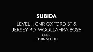 Subida, Sydney Restaurant Review