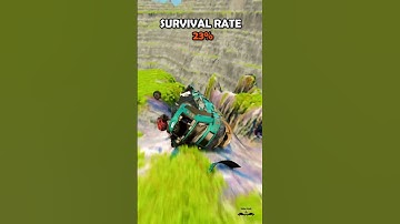 Capsule Bus Vs A Cliff ⛰️ #shorts