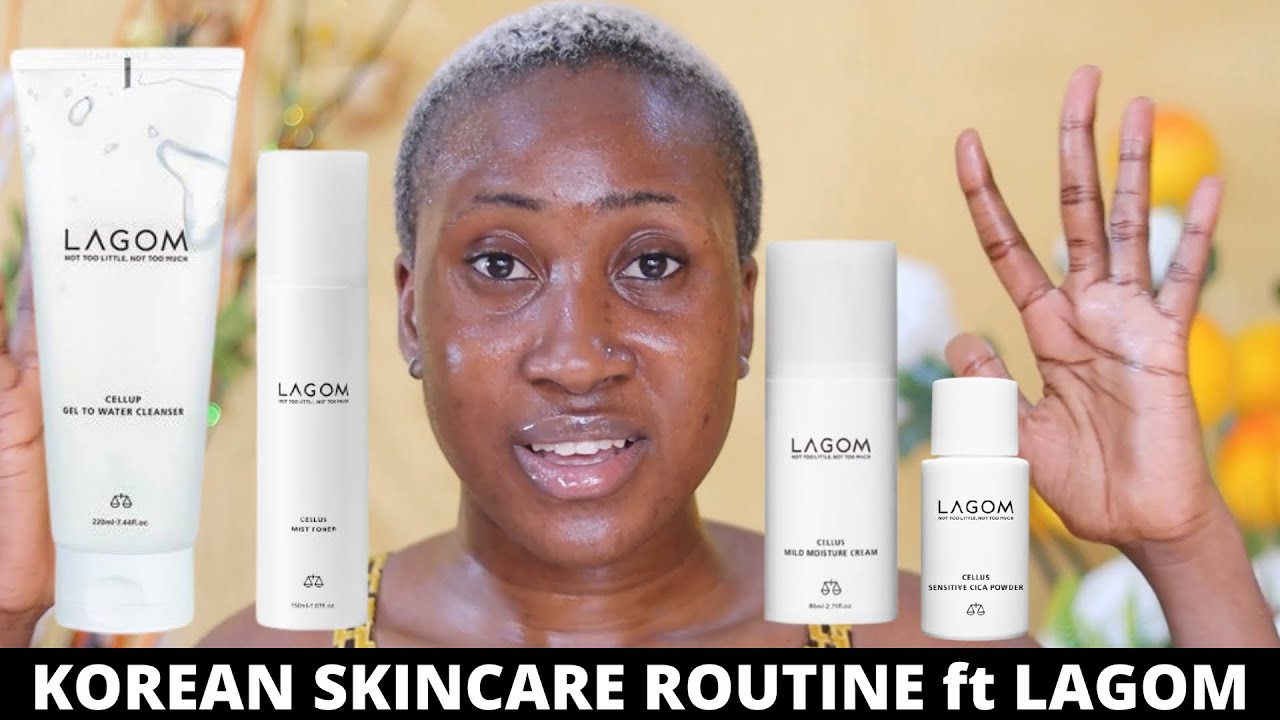 5 Step Korean Skincare Routine Ft LAGOM Stylekorean Try Me Review Me
