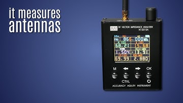 Know you antennas: N1201SA Vector Impedance Analyzer / VSWR Meter