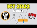 How to spot the ict 2022 model  live trade