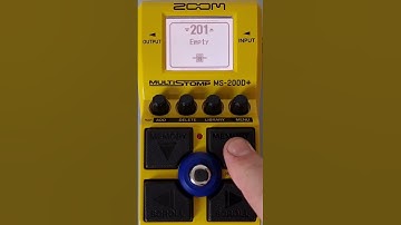 How To Change Patches ZOOM MS-200D+