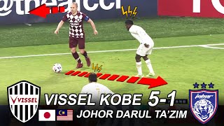 *Iniesta Mainkan JDT* Vissel Kobe 5-1 Johor Darul Ta'zim - Highlight AFC Champions League 2020