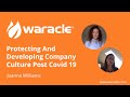 Waracle Webinar - Protecting and Developing Company Culture post-Covid-19