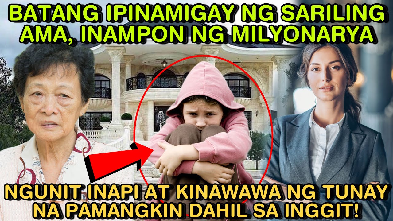 BATANG IPINAMIGAY NG SARILING AMA, INAMPON NG MILYONARYA NGUNIT INAPI AT KINAWAWA NG TUNAY NA