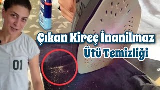 Ütü Temizliği Yapıyoruz. Çıkan Kireç Şok Etti !!!