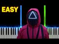 Squid Game - Way Back then (Netflix) | EASY Piano Tutorial