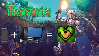 КАК ИГРАТЬ В ТЕРАРИЮ НА ТЕЛЕФОН И ПК  ВМЕСТЕ?!?!?!?! - Terraria android and pc multiplayer