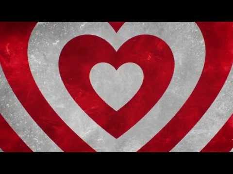 Red & White Hearts - HD Motion Graphics Background Loop