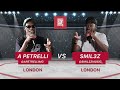 A PETRELLI Vs SMIL3Z | Pen Game Rap Battle 2023