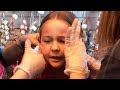 9 Year Old Gets Her Ears Pierced At Claire's