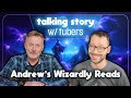 Andrews wizardly reads  talking story w tubers