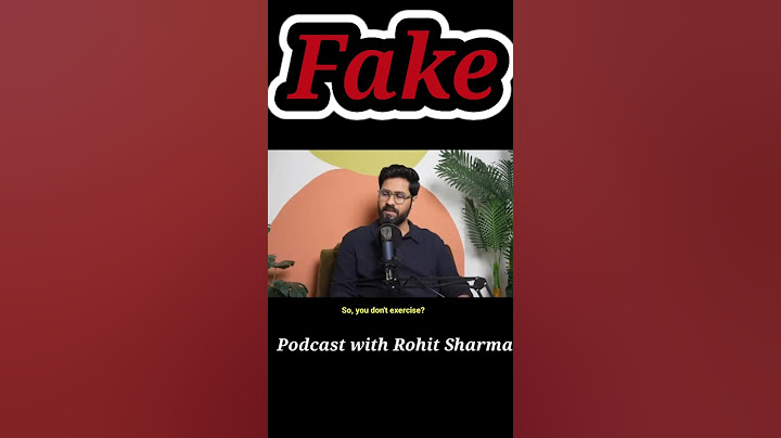 Fake podcast with Rohit Sharma
