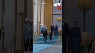 Macron's Hand-Kiss Gesture Falls Flat as Emine Erdogan Pulls Away at NATO | APT