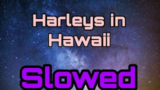 Harley in Hawaii // Slowed + BassBoosted #top#viral#bass