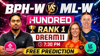 BPH-W vs ML-W Dream11 Prediction | BPH-W vs ML-W Dream11 Today | BPH-W vs ML-W Dream11 Prediction