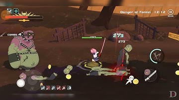 Swordash danger of forest level 2-1 #swordash #swordashgame