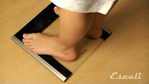 Escali Scales - USTT180 Model - Bathroom Fitness Scale - How It Works
