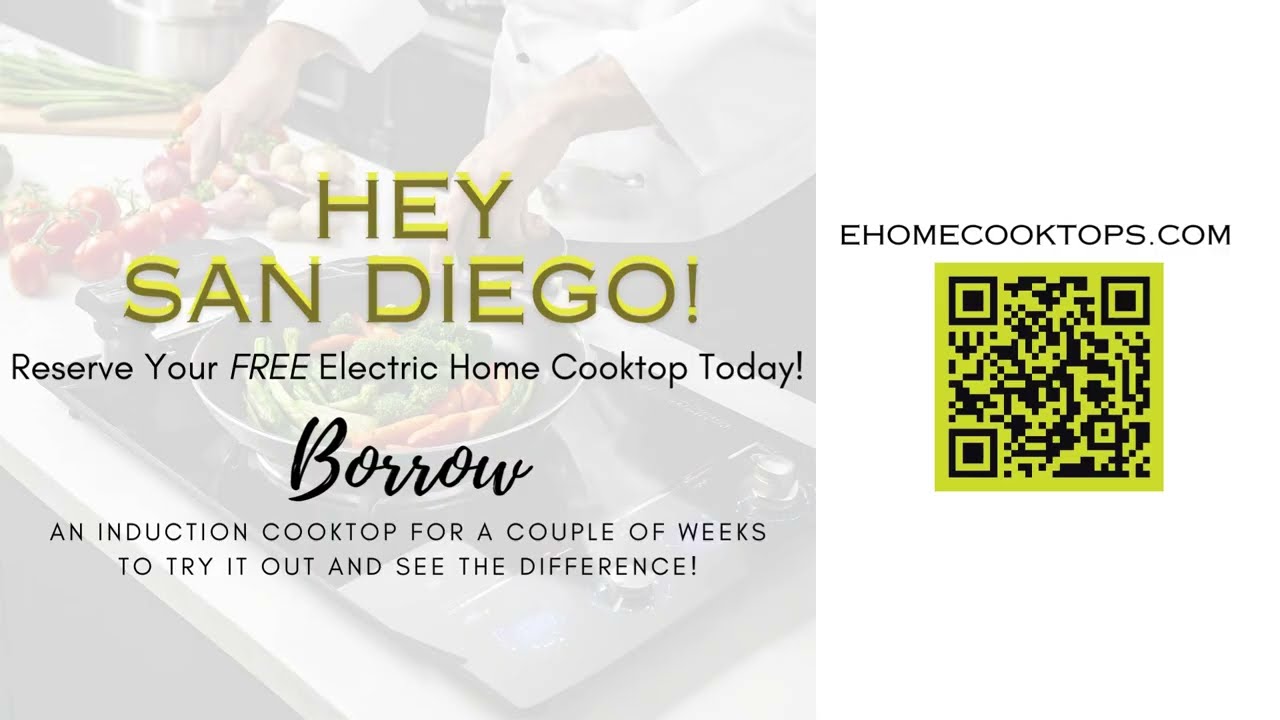 Try Out an Electric Home Cooktop