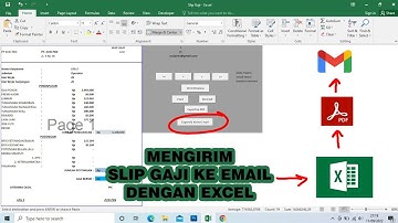 Cara Kirim Slip Gaji ke Email Menggunakan Excel secara bersamaan