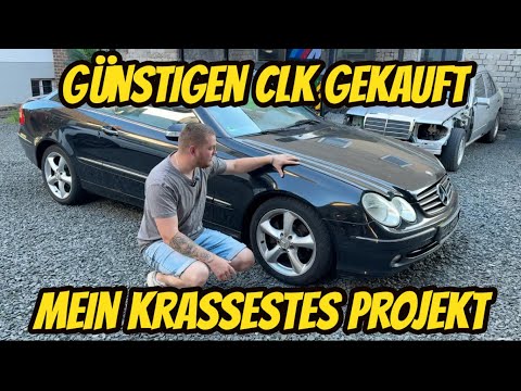 Neues Projektauto gekauft | Mercedes CLK W209 Black Series Projekt Neues Projektauto gekauft | Mercedes CLK W209 Black Series Projekt
