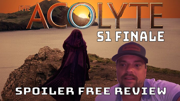 The Acolyte FINALE - Immediate Reaction/Review - SPOILER FREE