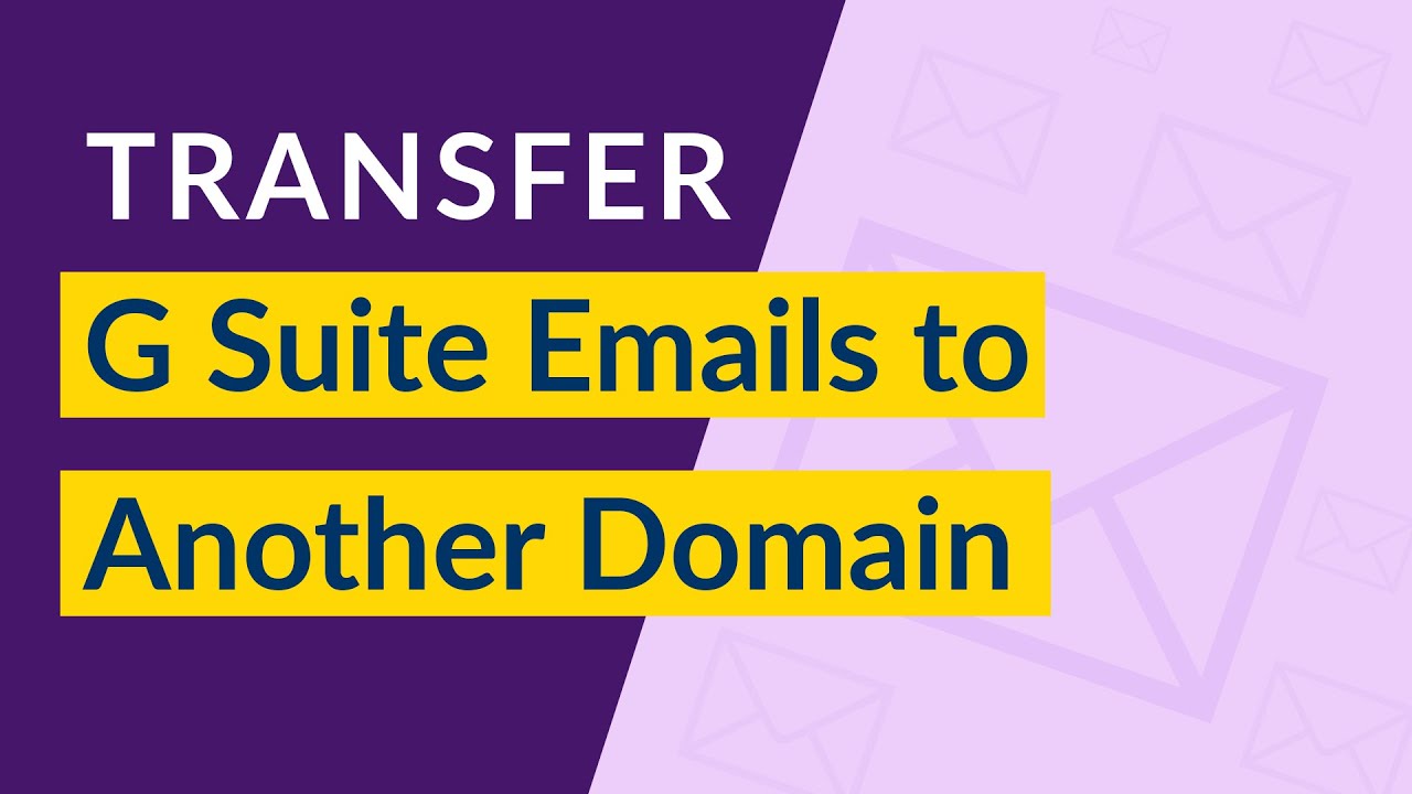 G Suite Transfer Domain