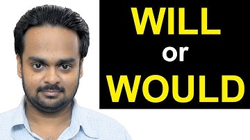 Correct Use of WILL and WOULD | What