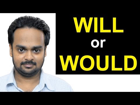 Видео: Will болон would-г ижил өгүүлбэрт хэрэглэж болох уу?