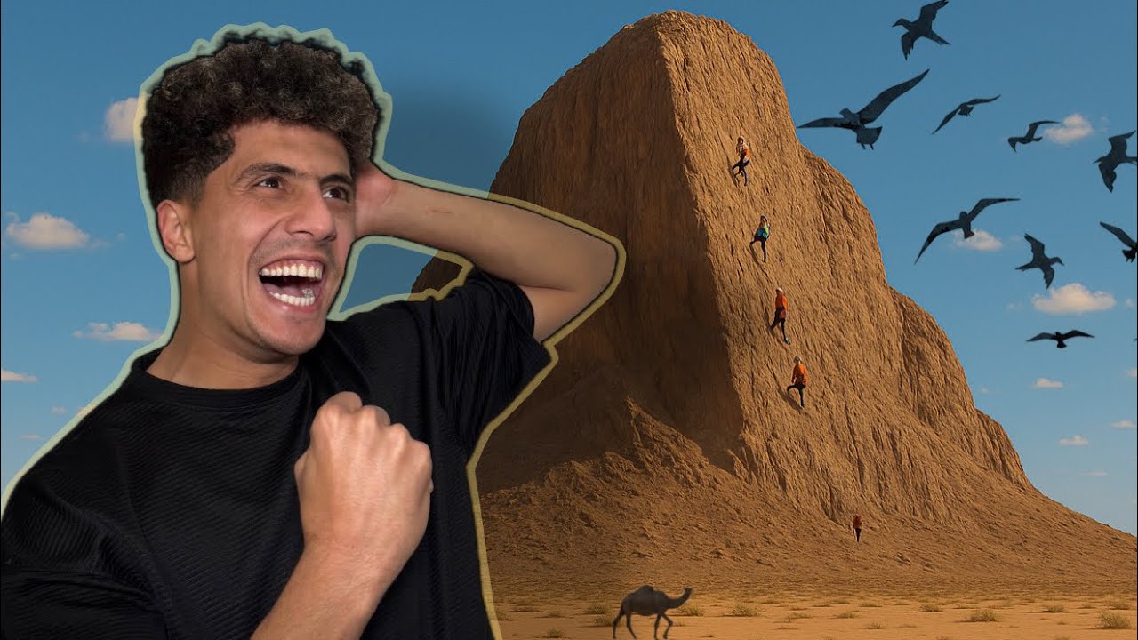 اتسلقنا اكبر جبال في شرم الشيخ