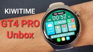 KIWITIME GT4 PRO Smart Watch Unbox-Business Bluetooth Call Smartwatch IP68 Waterproof Watch Ultimate