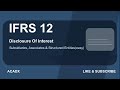 IFRS 12 Disclosures (ACCA SBR) | Subsidiaries + Associates + JVs