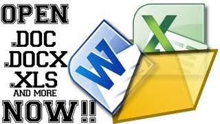 How To Open .DOC .DOCX .XLS WITHOUT Microsoft Office