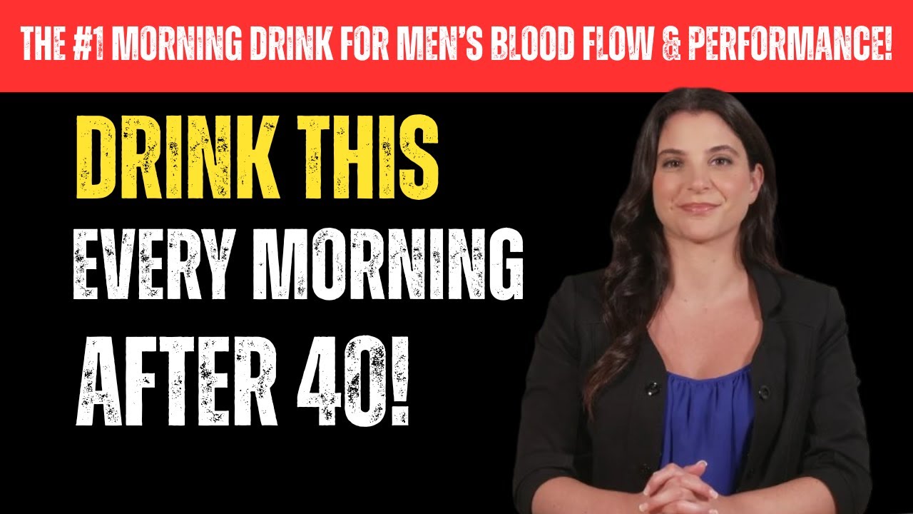 This Morning Drink Improves Male Blood Flow